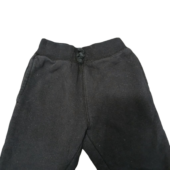 🛍 Boys The Children's Place Pants, 18-24M, Black Sweatpant - Picture 3 of 5